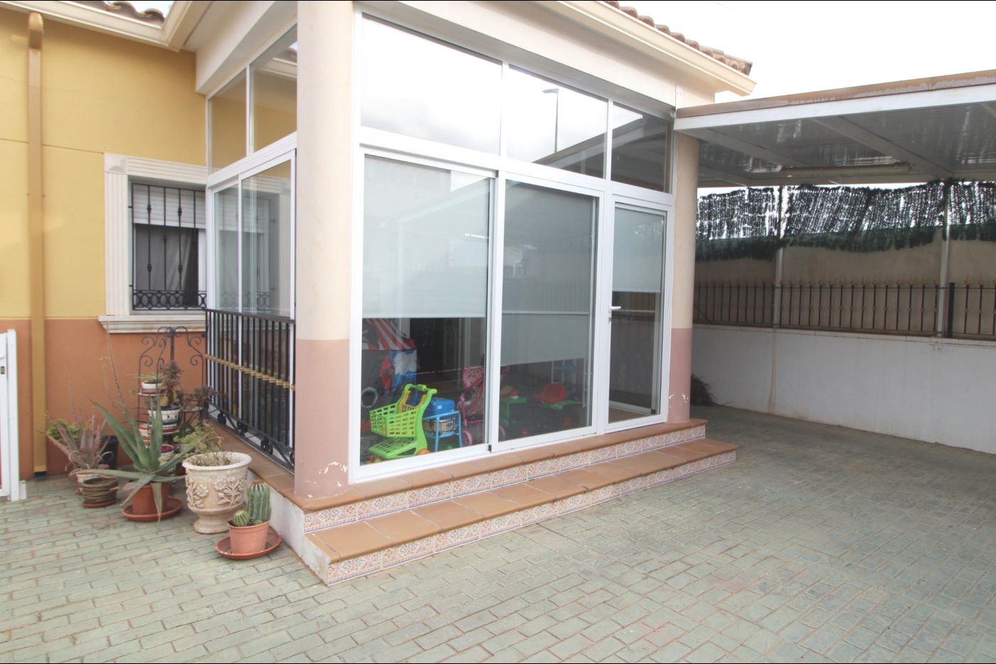 Terrace of House or chalet for sale in Hondón de los Frailes  with Air Conditioner, Heating and Private garden
