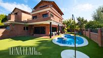 Exterior view of House or chalet for sale in Castelldefels  with Air Conditioner, Heating and Private garden