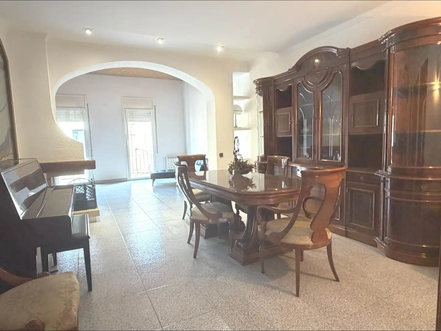 Esszimmer von Maisonette zum Verkauf in Sabadell mit Heizung, Privatgarten und Terrasse