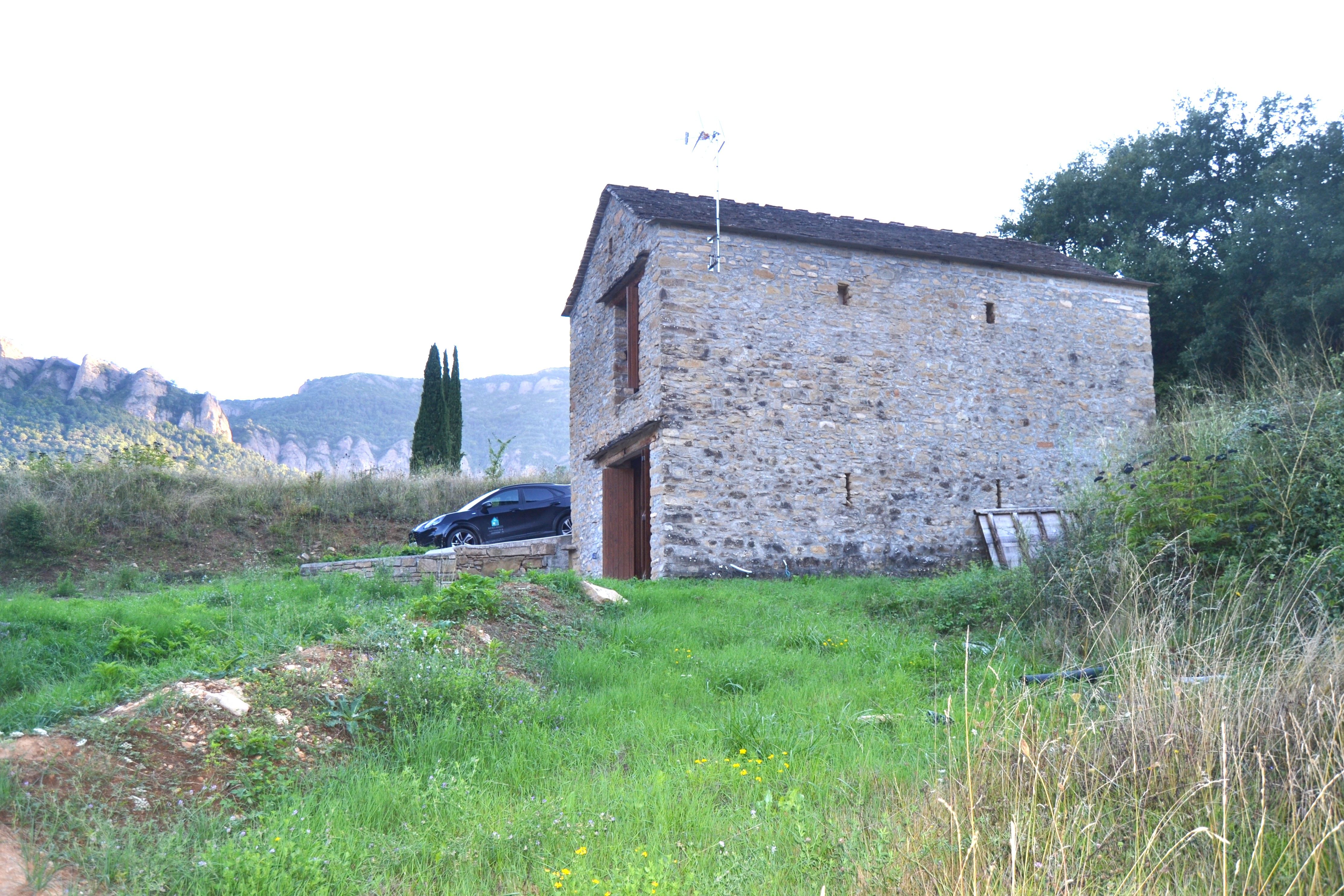 Vista exterior de Casa o xalet en venda en Santa Cruz de la Serós amb Jardí privat i Parquet