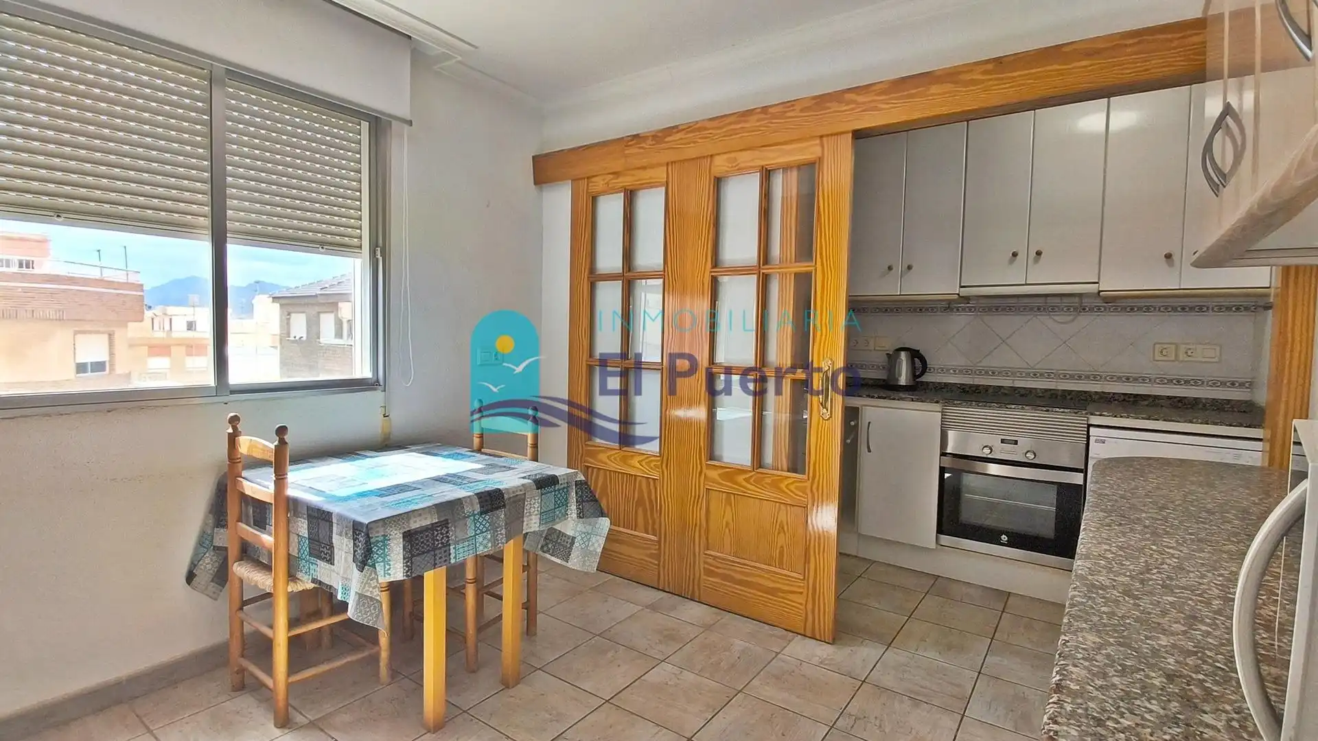 Kitchen of Flat for sale in Mazarrón  with Air Conditioner, Heating and Terrace