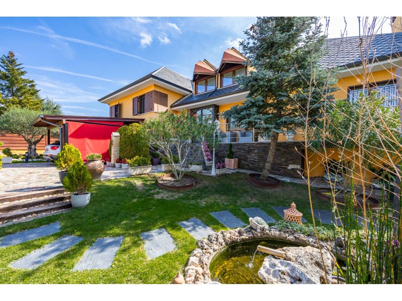 Jardí de Casa o xalet en venda en Taradell amb Aire condicionat, Calefacció i Jardí privat