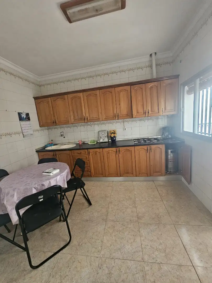 Cocina de Piso de alquiler en Cártama con Amueblado, Horno y Lavadora