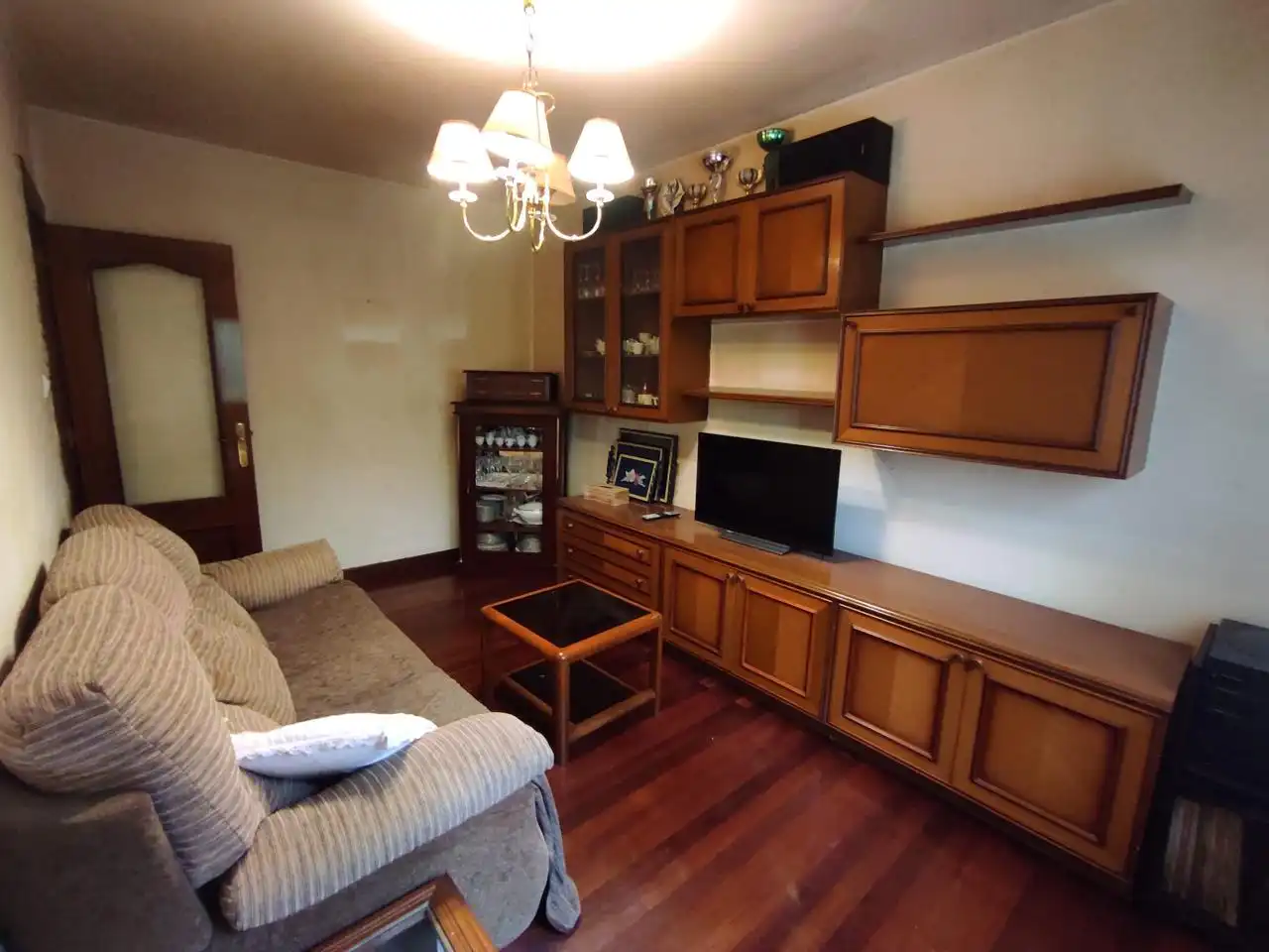 Sala de estar de Piso en venta en Santander con Calefacción y Parquet