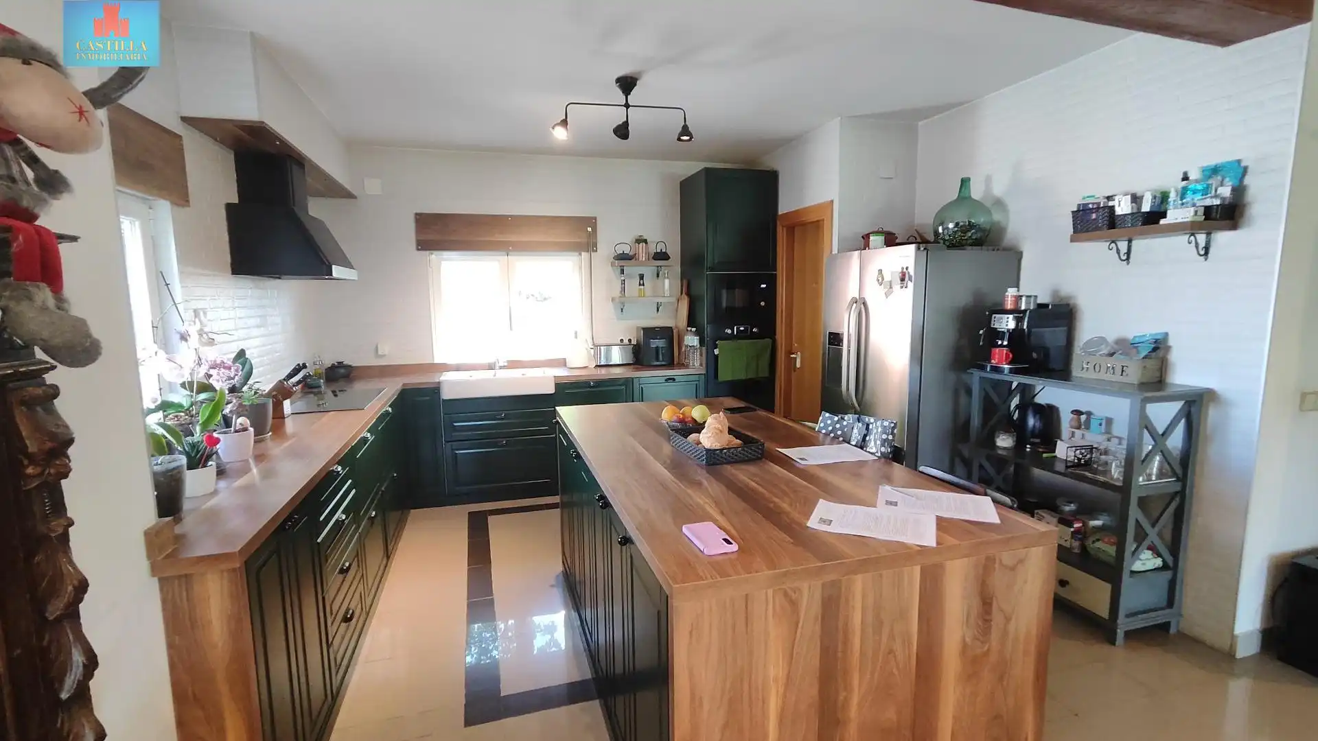 Cocina de Finca rústica en venta en Muñopepe con Calefacción, Jardín privado y Trastero