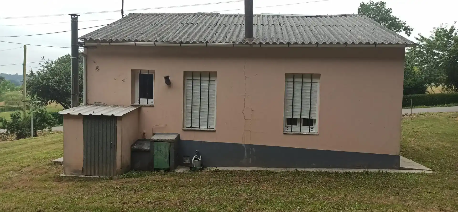 Vista exterior de Finca rústica en venda en Castro de Rei