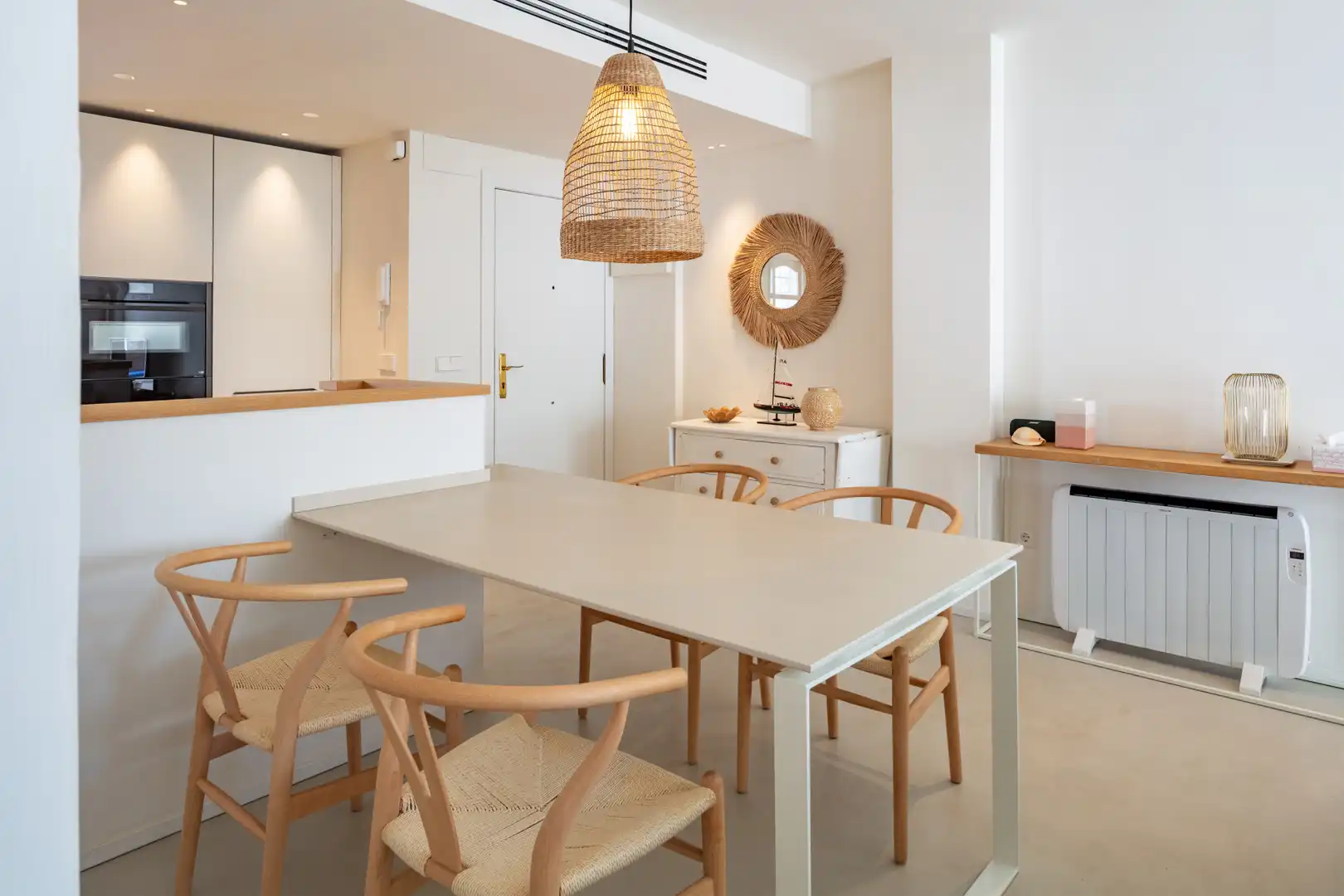 Dining room of Apartments for sale in Jávea / Xàbia  with Air Conditioner, Swimming Pool and Community pool