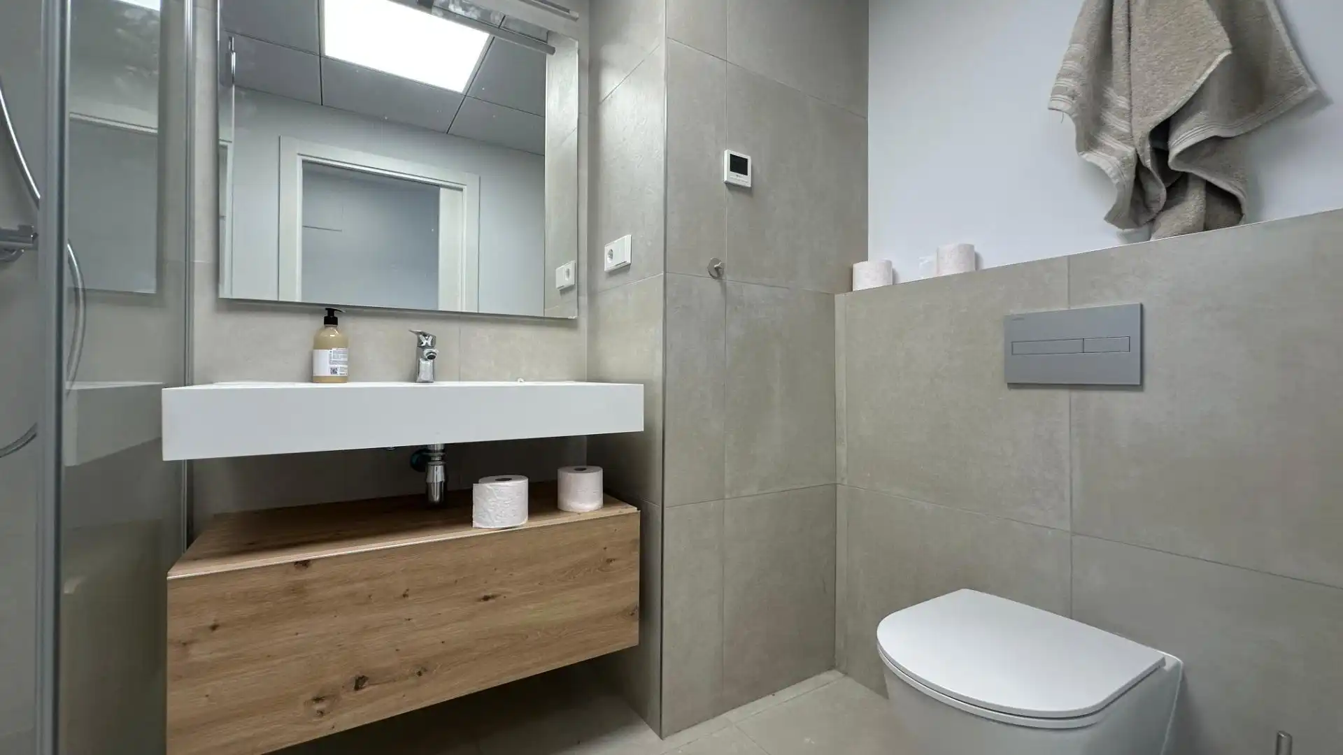 Baño de Apartamento de alquiler en Villajoyosa / La Vila Joiosa con Aire acondicionado, Terraza y Amueblado
