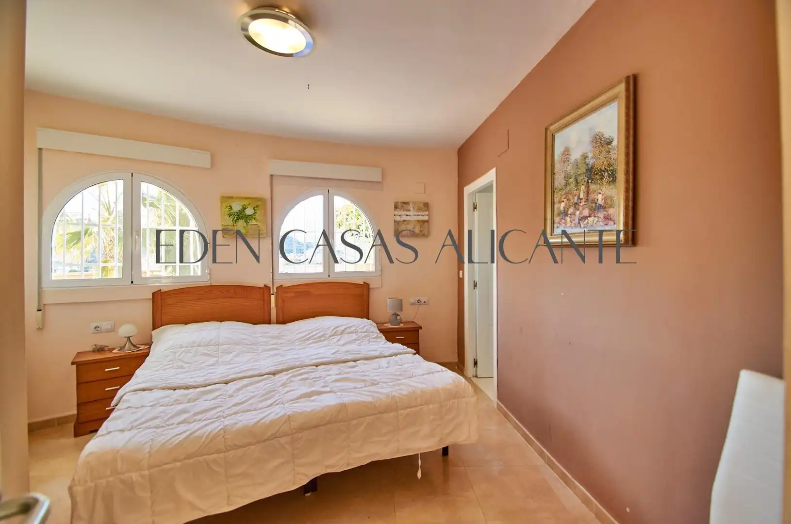 Habitación de Casa o chalet en venta en Villajoyosa / La Vila Joiosa con Aire acondicionado, Jardín privado y Terraza