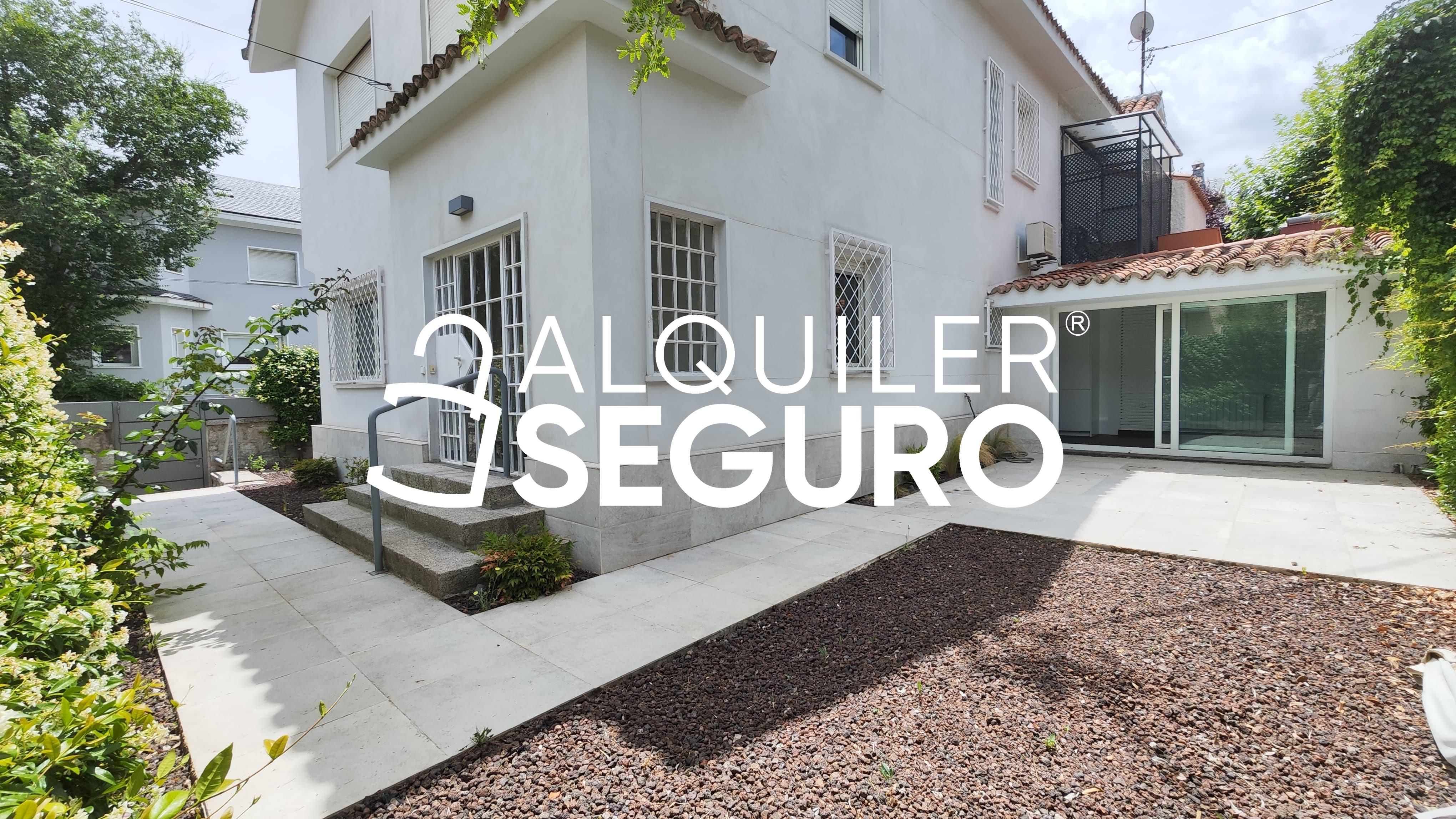 Exterior view of House or chalet to rent in  Madrid Capital  with Air Conditioner, Heating and Terrace