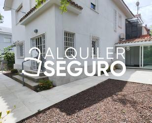 Exterior view of House or chalet to rent in  Madrid Capital  with Air Conditioner, Heating and Terrace