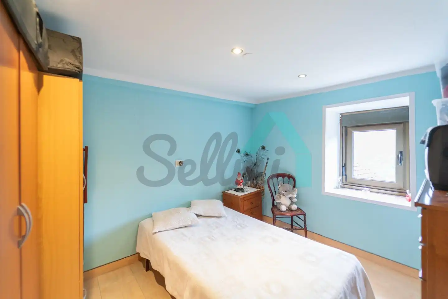 Bedroom of Houses for sale in Aller  with Heating, Private garden and Terrace