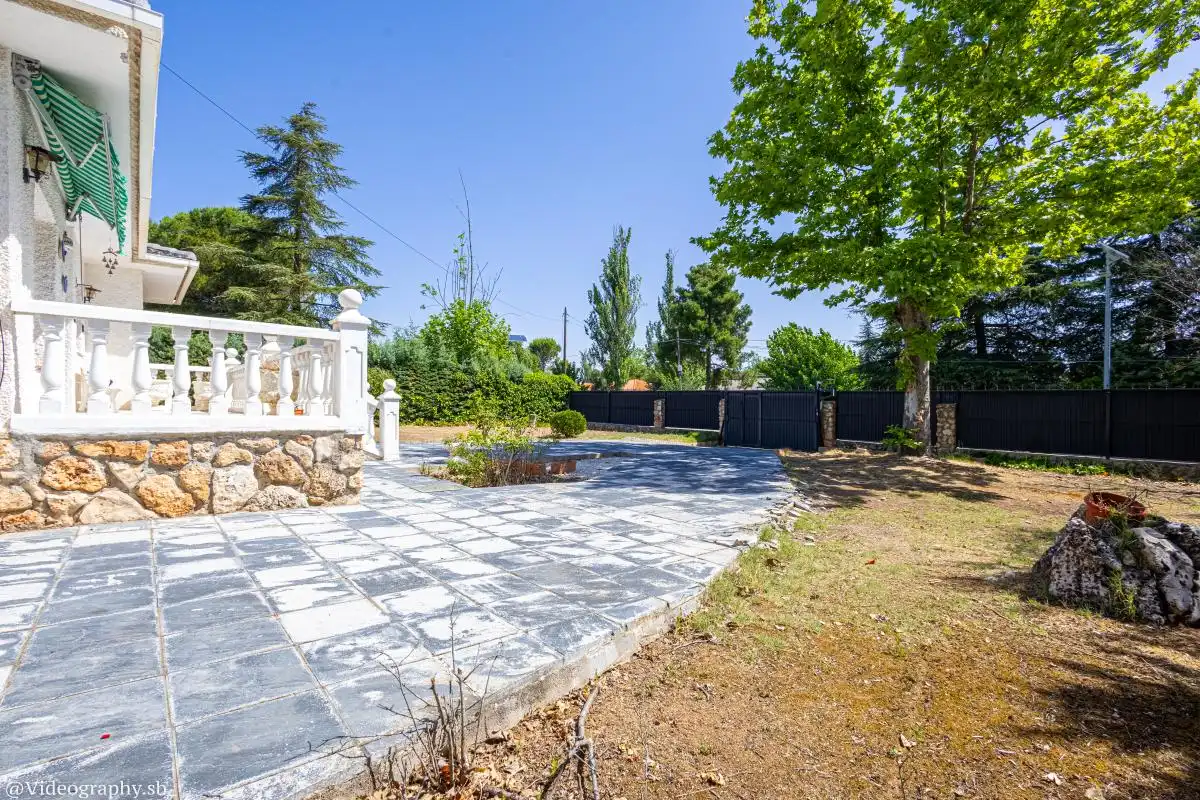 Terrace of Houses for sale in Nuevo Baztán  with Heating, Private garden and Swimming Pool