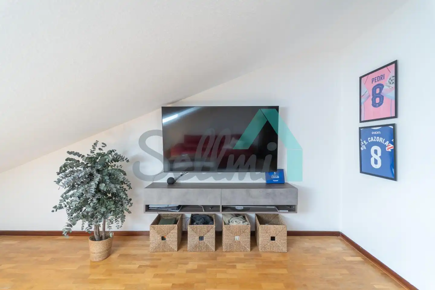 Wohnzimmer von Wohnung zur Miete in Llanera mit Heizung, Parkett und Möbliert