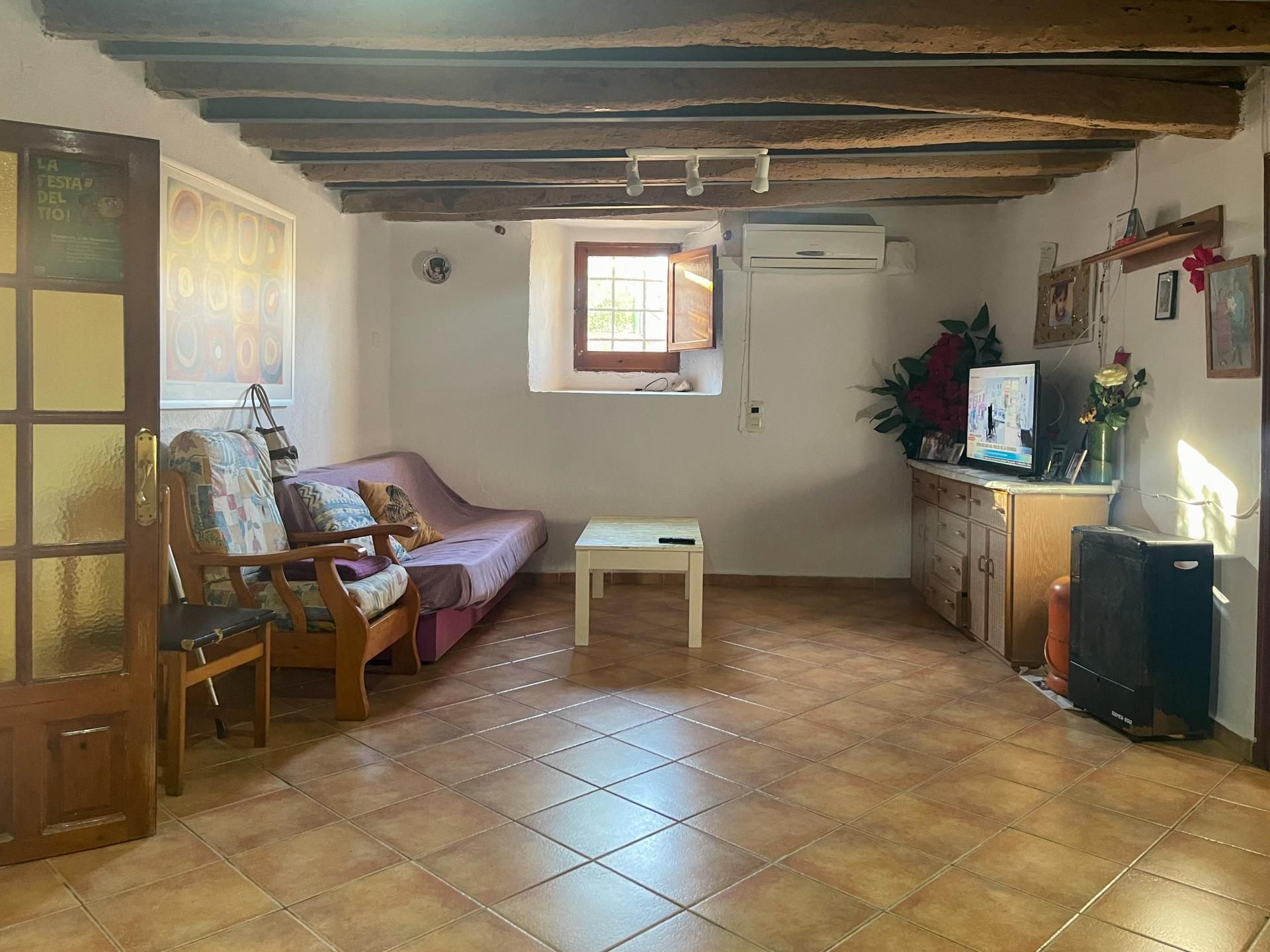 Sala de estar de Casa adosada en venta en Sant Feliu de Guíxols con Calefacción y Terraza