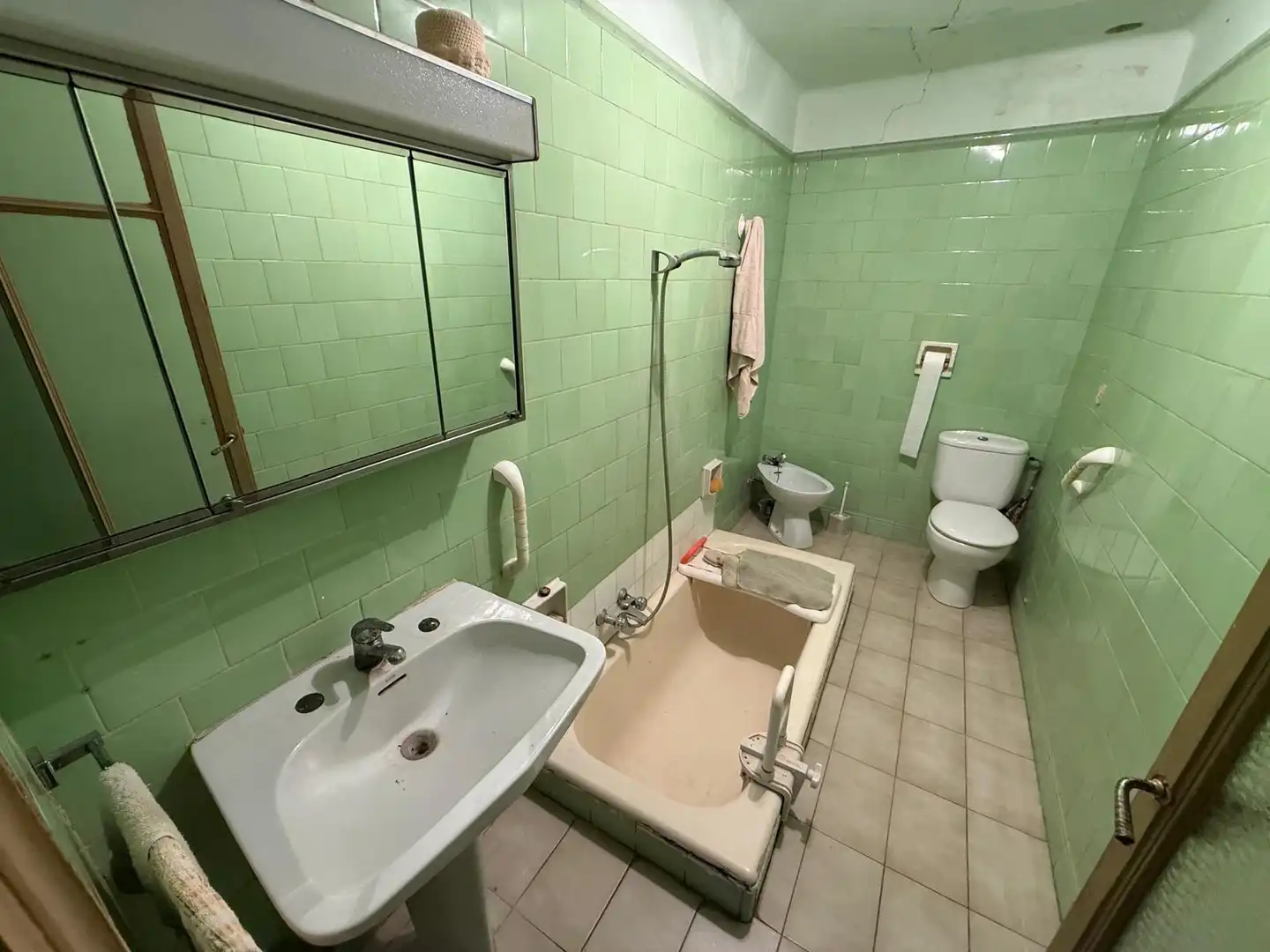 Badezimmer von Country house zum Verkauf in Sant Martí Sesgueioles mit Terrasse und Abstellraum