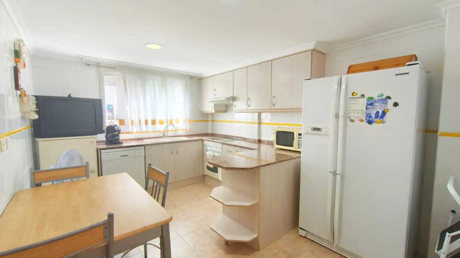 Kitchen of Detached homes for sale in Cullera  with Air Conditioner, Terrace and Swimming Pool