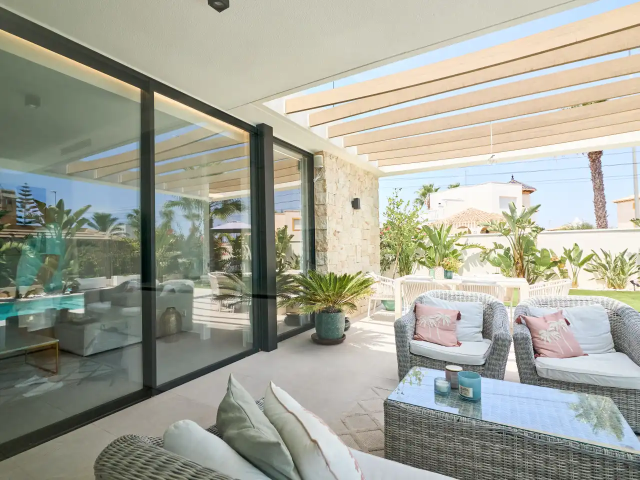 Terraza de Casa o chalet en venta en Orihuela con Aire acondicionado, Calefacción y Jardín privado