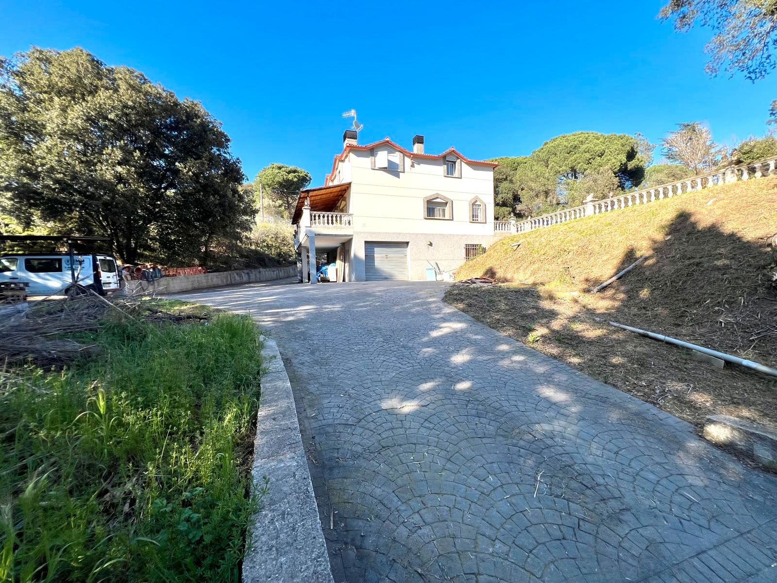 Exterior view of House or chalet for sale in Sant Celoni  with Air Conditioner, Heating and Private garden