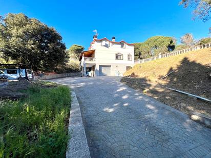 Exterior view of House or chalet for sale in Sant Celoni  with Air Conditioner, Heating and Private garden