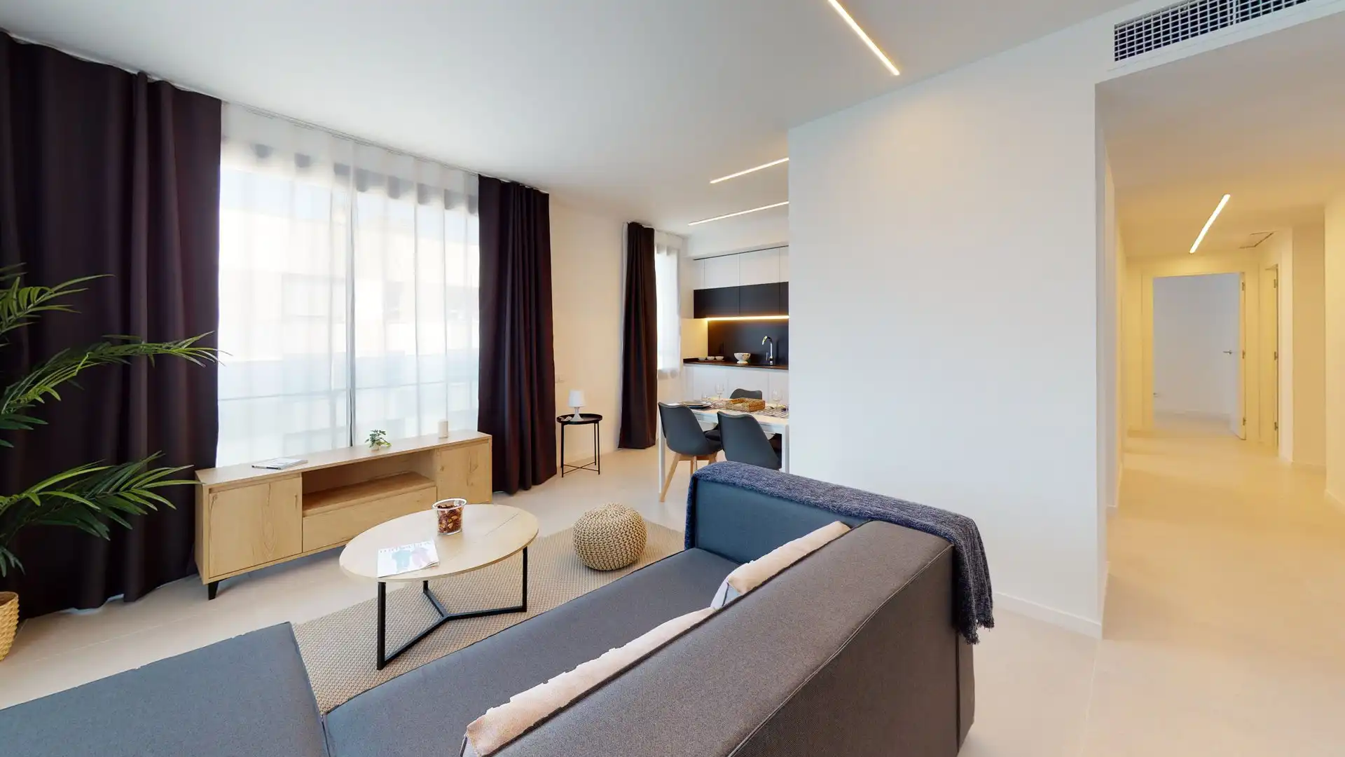 Sala de estar de Piso en venta en Barcelona con Aire acondicionado, Calefacción y Amueblado