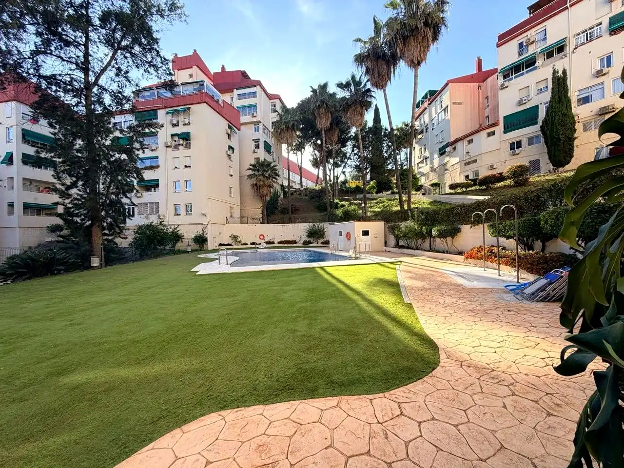 Außenansicht von Dachboden zum Verkauf in Málaga mit Terrasse und Gemeinschaftspool