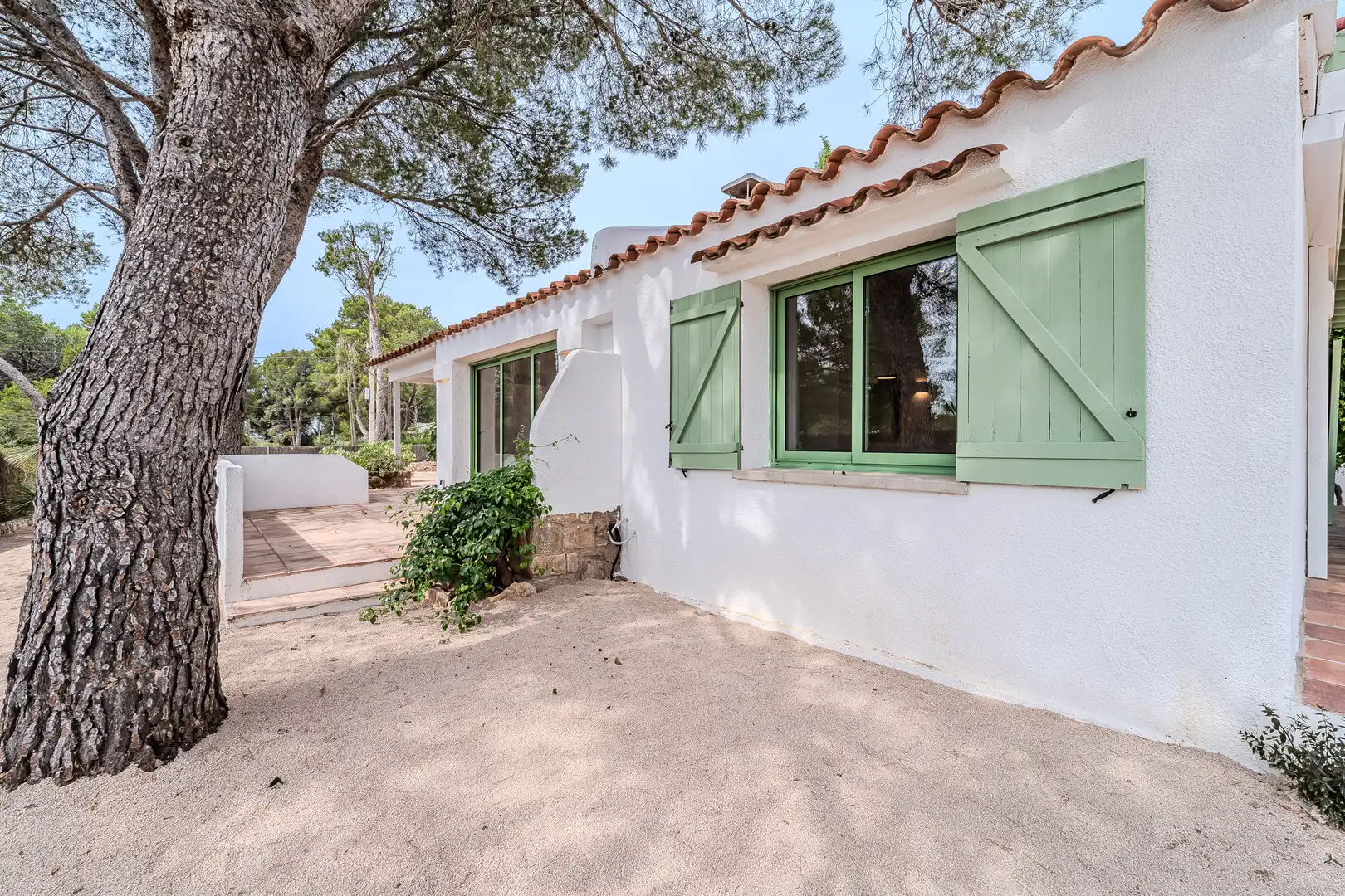 Exterior view of Houses for sale in L'Ametlla de Mar   with Air Conditioner, Heating and Private garden
