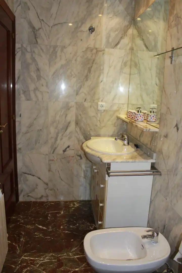 Bathroom of Apartments for rent in Zaragoza  with Heating, Terrace and Furnished