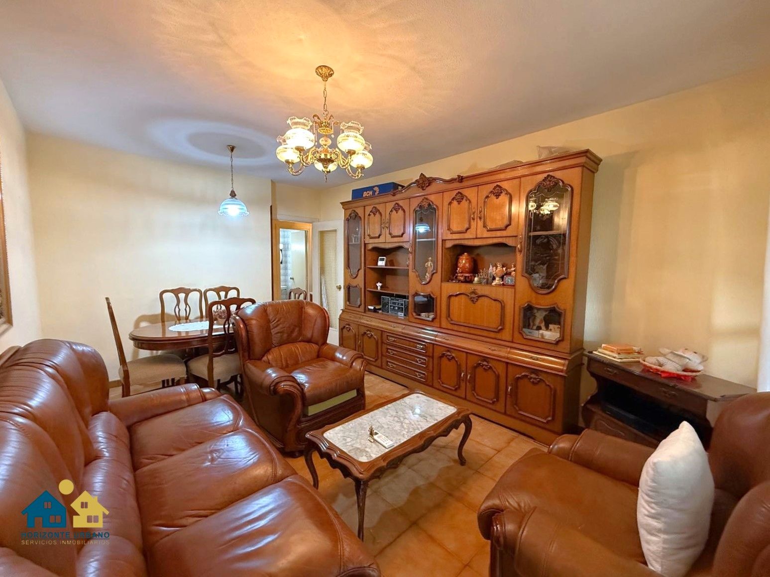 Sala de estar de Piso en venta en  Madrid Capital con Aire acondicionado, Calefacción y Terraza