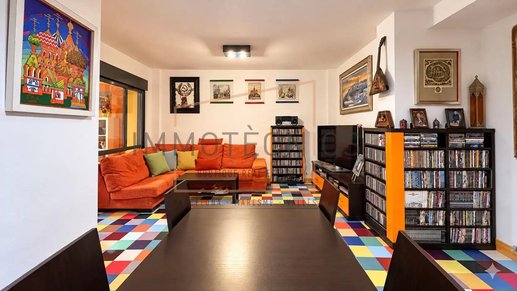 Sala de estar de Casa adosada en venta en Canet de Mar, Barcelona