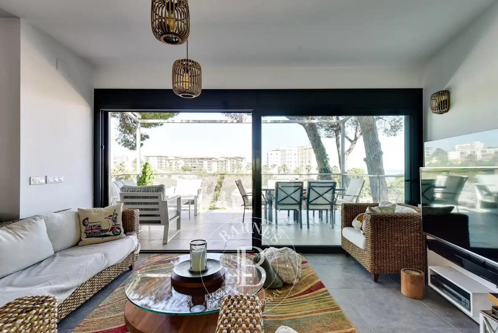 Terrassa de Casa o xalet en venda en Castell d'Aro, Platja d'Aro i s'Agaró amb Aire condicionat, Calefacció i Jardí privat