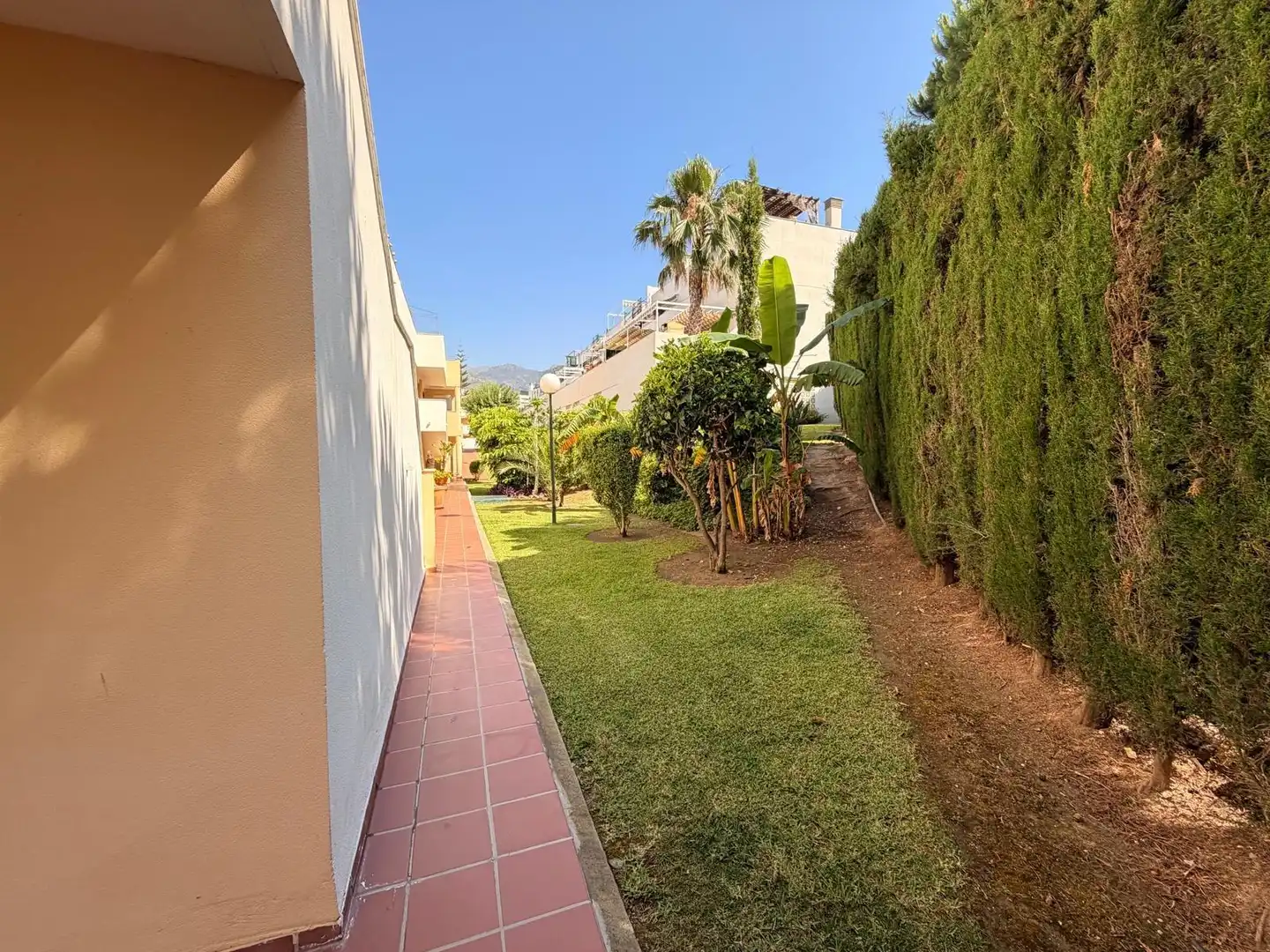 Exterior view of Flat for rent in Benalmádena  with Air Conditioner, Heating and Private garden