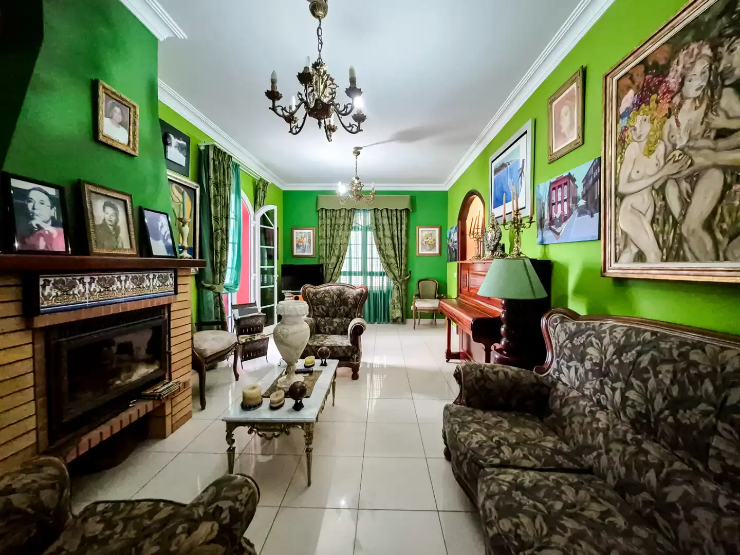 Living room of Houses for sale in Santa Brígida  with Private garden, Terrace and Storage room