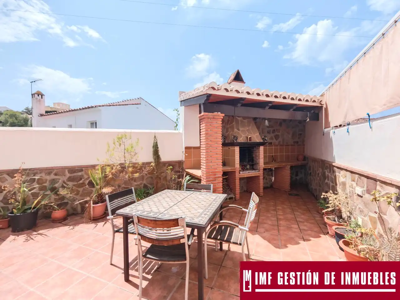 Terraza de Casa o chalet en venta en Nerja con Jardín privado, Terraza y Piscina comunitaria