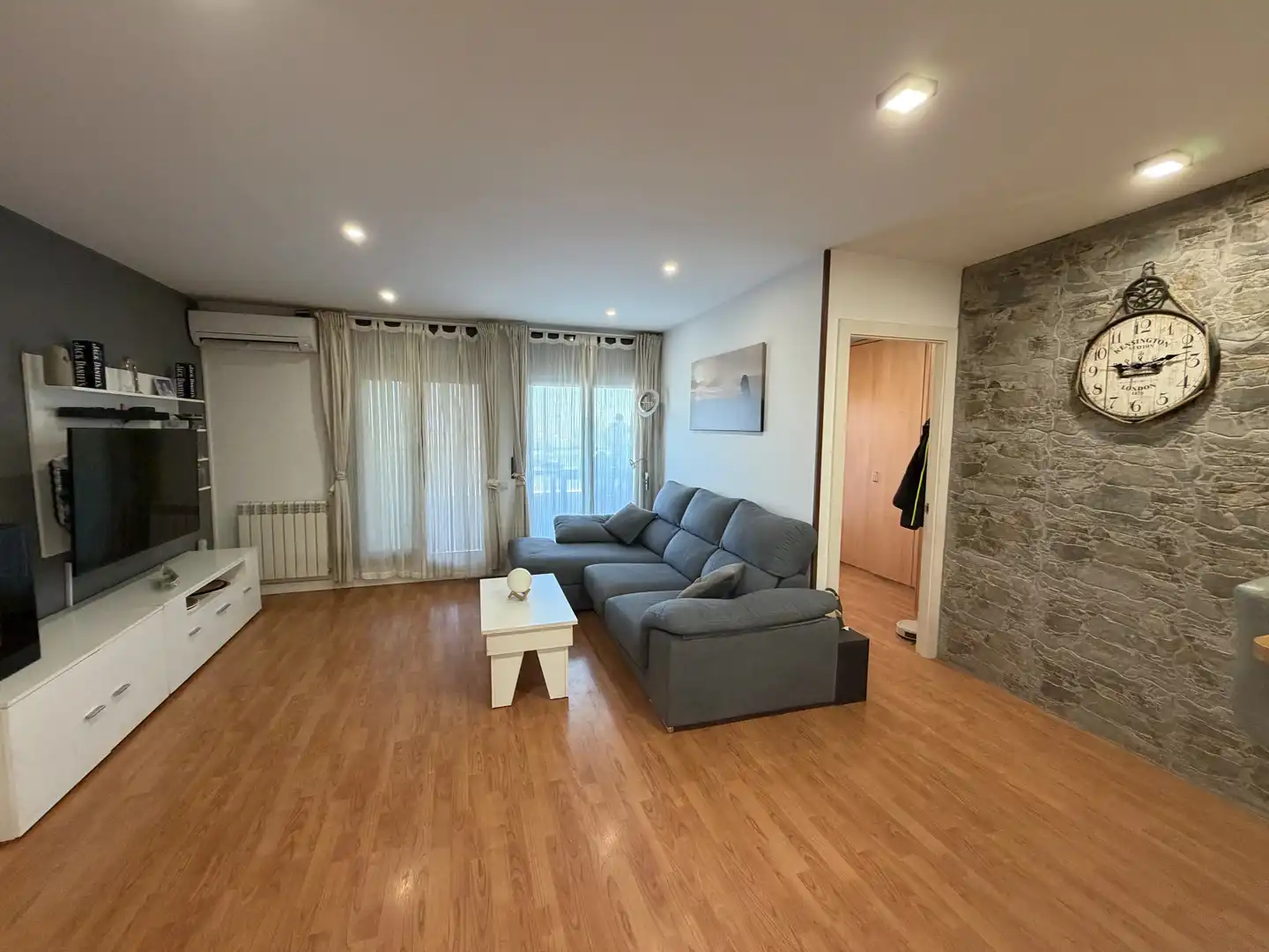 Living room of Flat for sale in Anglesola  with Heating, Private garden and Terrace
