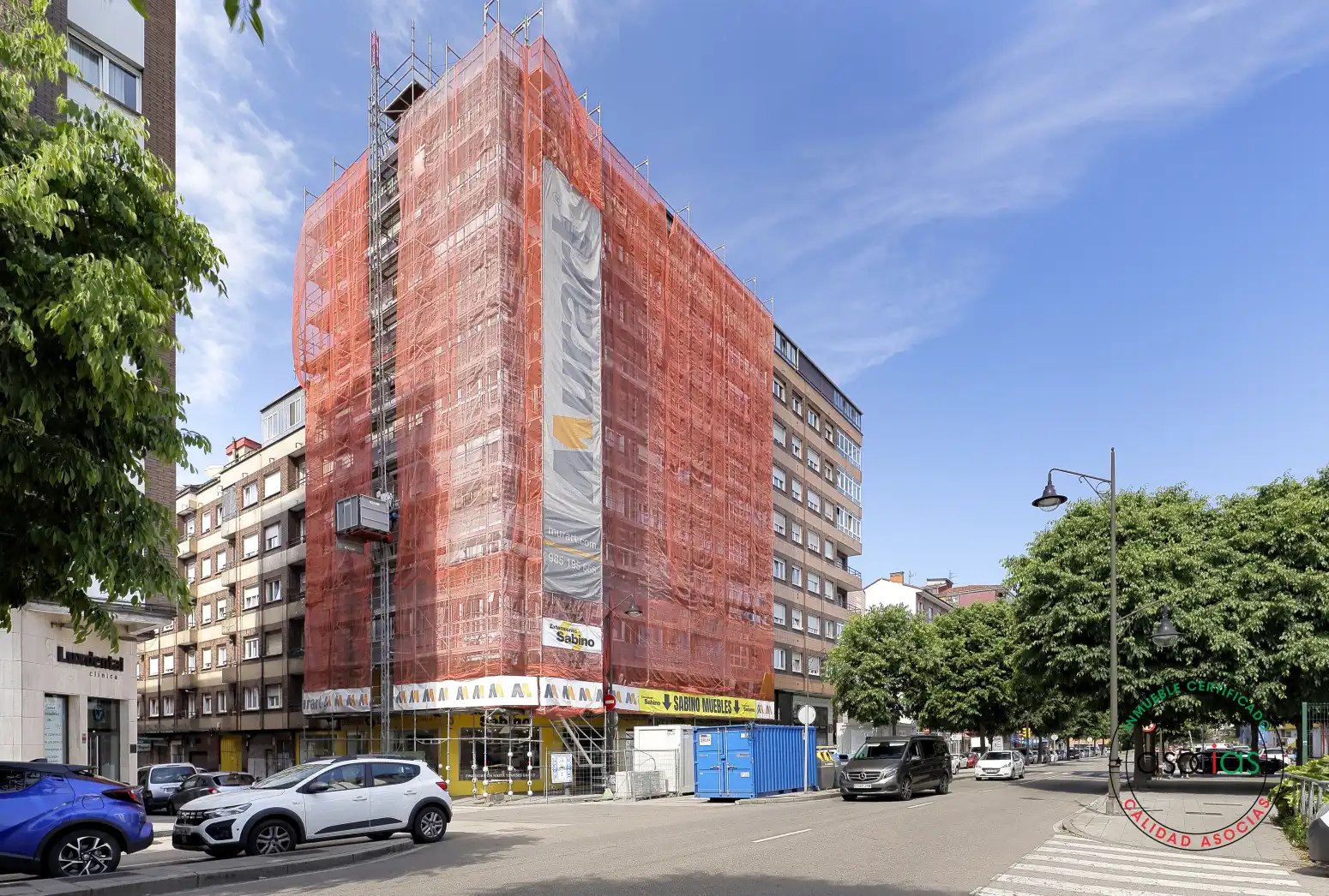 Vista exterior de Àtic en venda en Gijón  amb Terrassa