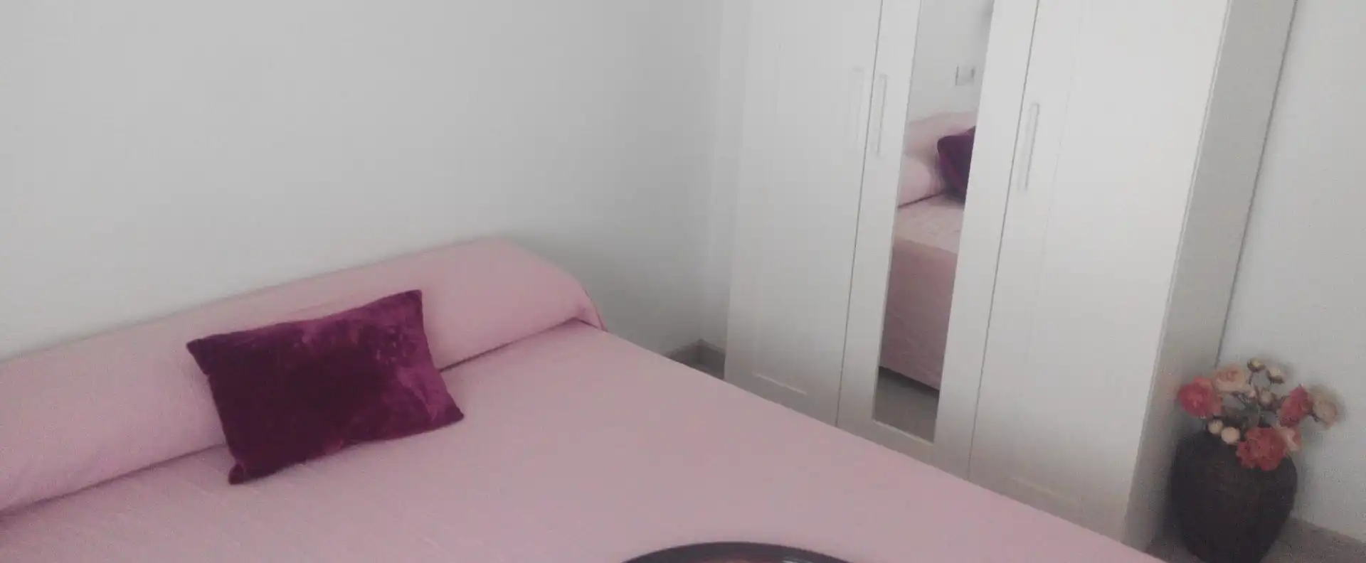 Bedroom of Flat for rent in Zaragoza  with Heating, Furnished and Oven