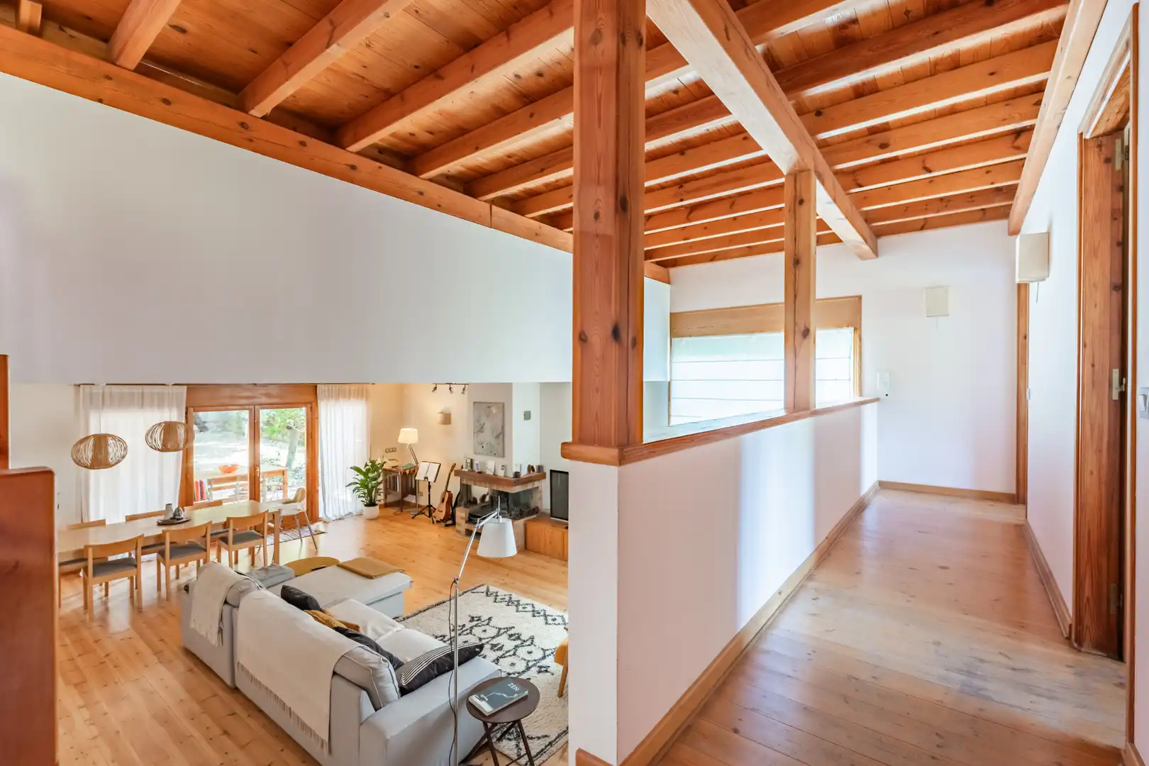 Sala de estar de Casa o chalet en venta en La Garriga con Aire acondicionado, Calefacción y Jardín privado