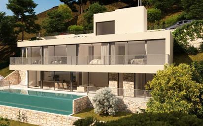 Exterior view of House or chalet for sale in Begur  with Air Conditioner, Terrace and Swimming Pool