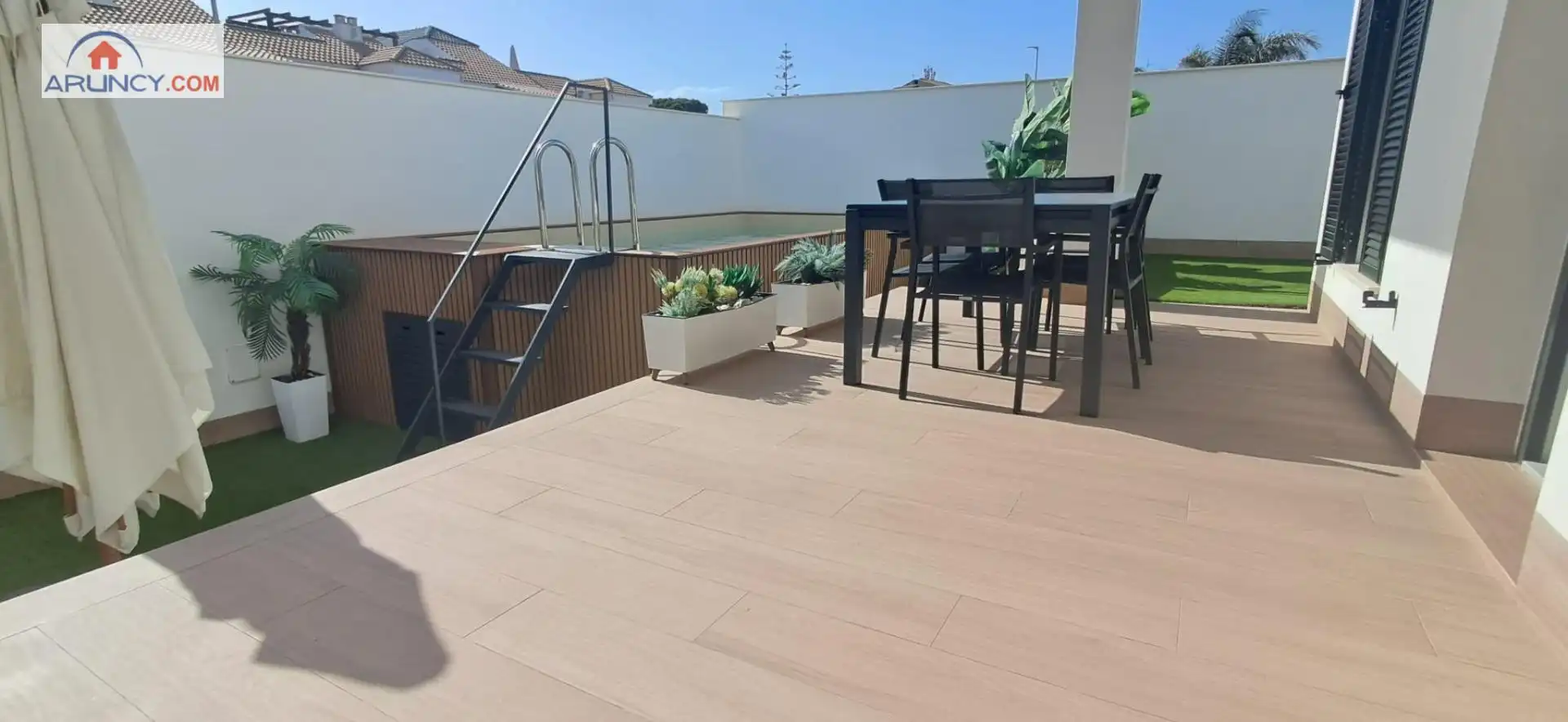 Terraza de Casa o chalet en venta en Islantilla con Aire acondicionado, Calefacción y Jardín privado