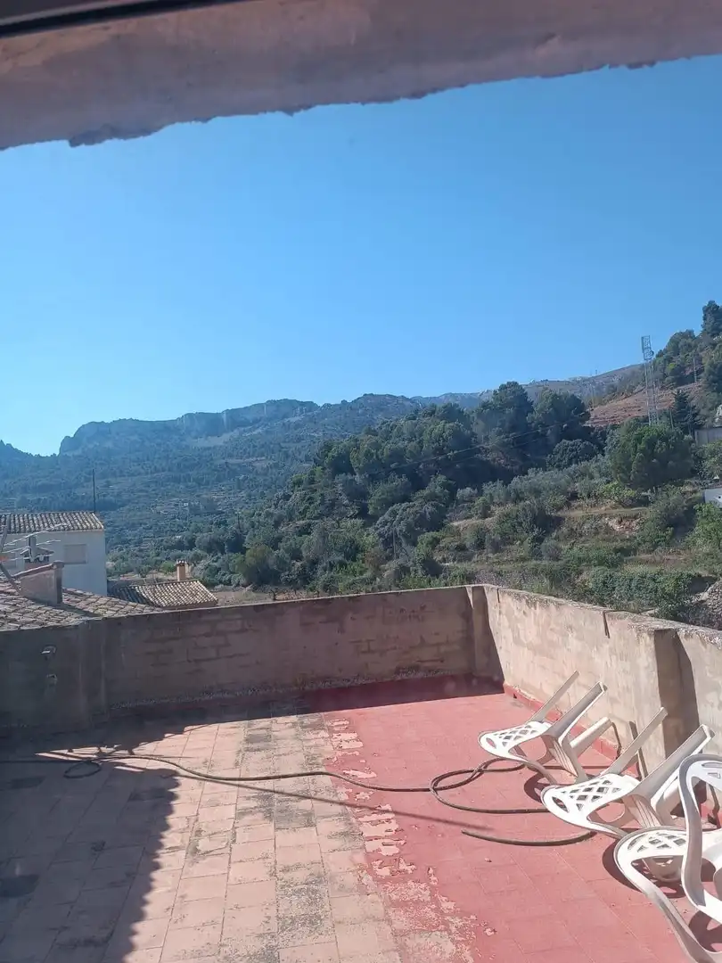 Exterior view of Houses for sale in Confrides  with Air Conditioner, Heating and Terrace