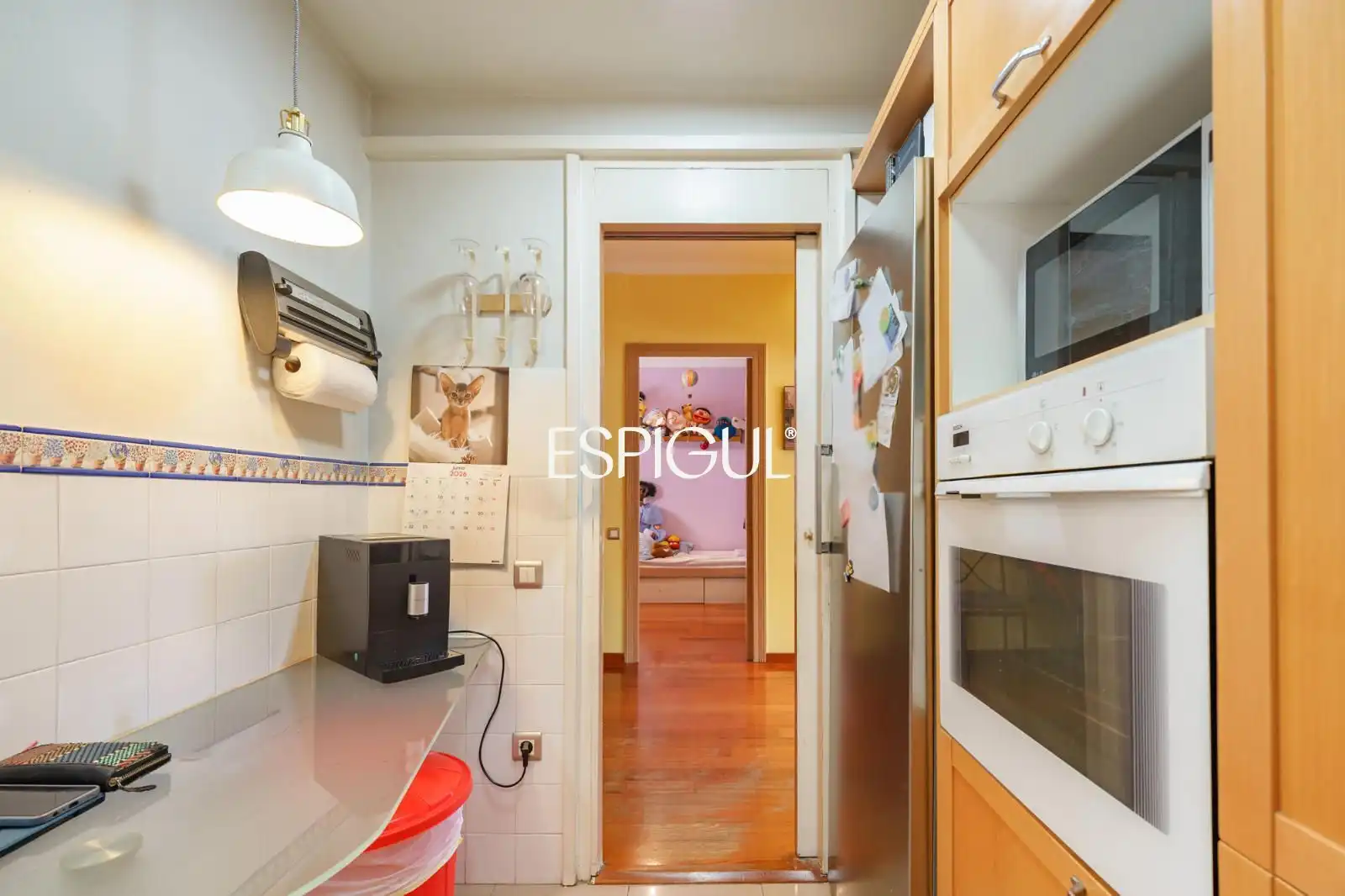 Cocina de Piso en venta en Barcelona con Aire acondicionado, Calefacción y Parquet