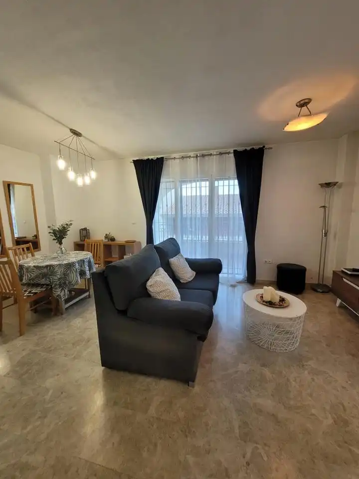 Sala d'estar de Casa o xalet en venda en Mutxamel amb Aire condicionat, Terrassa i Piscina