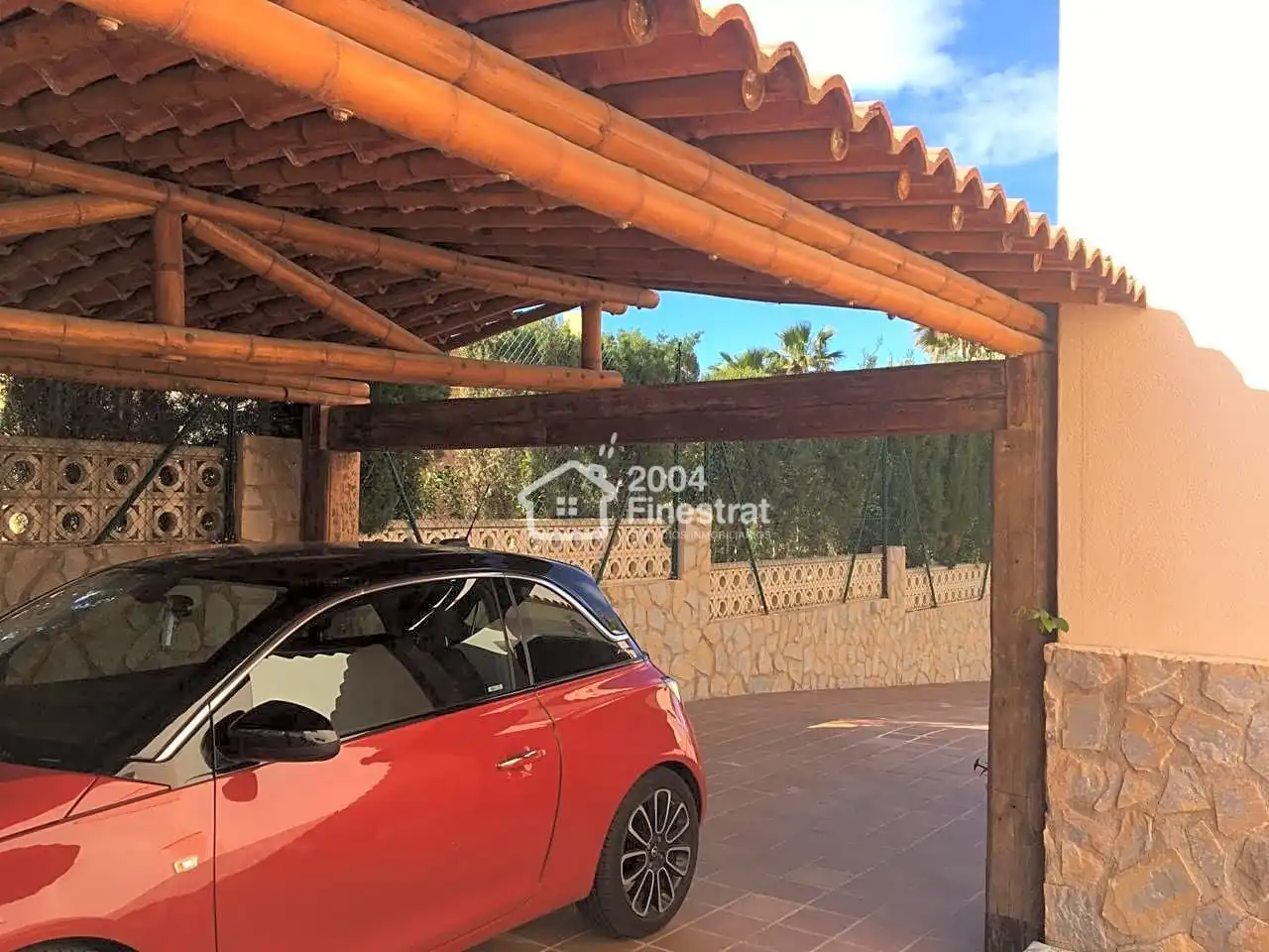 Terraza de Casa o chalet en venta en La Nucia con Jardín privado, Terraza y Piscina