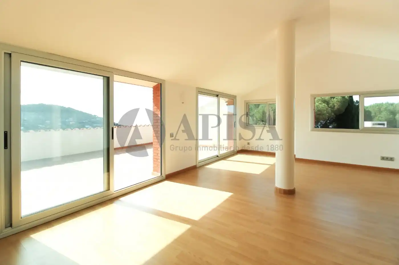 Sala de estar de Casa o chalet de alquiler en Cabrils con Calefacción y Parquet