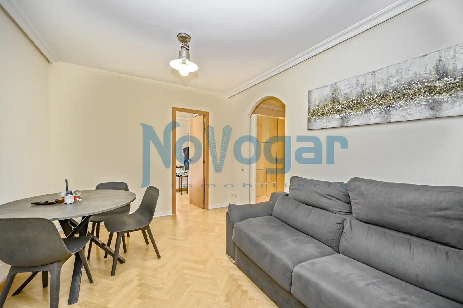 Living room of Flat for sale in Madrid  with Air Conditioner, Heating and Community pool