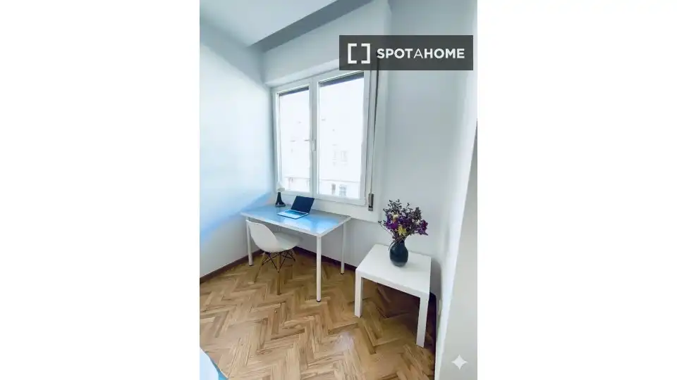 Habitación de Piso para compartir en Madrid con Aire acondicionado, Calefacción y Terraza