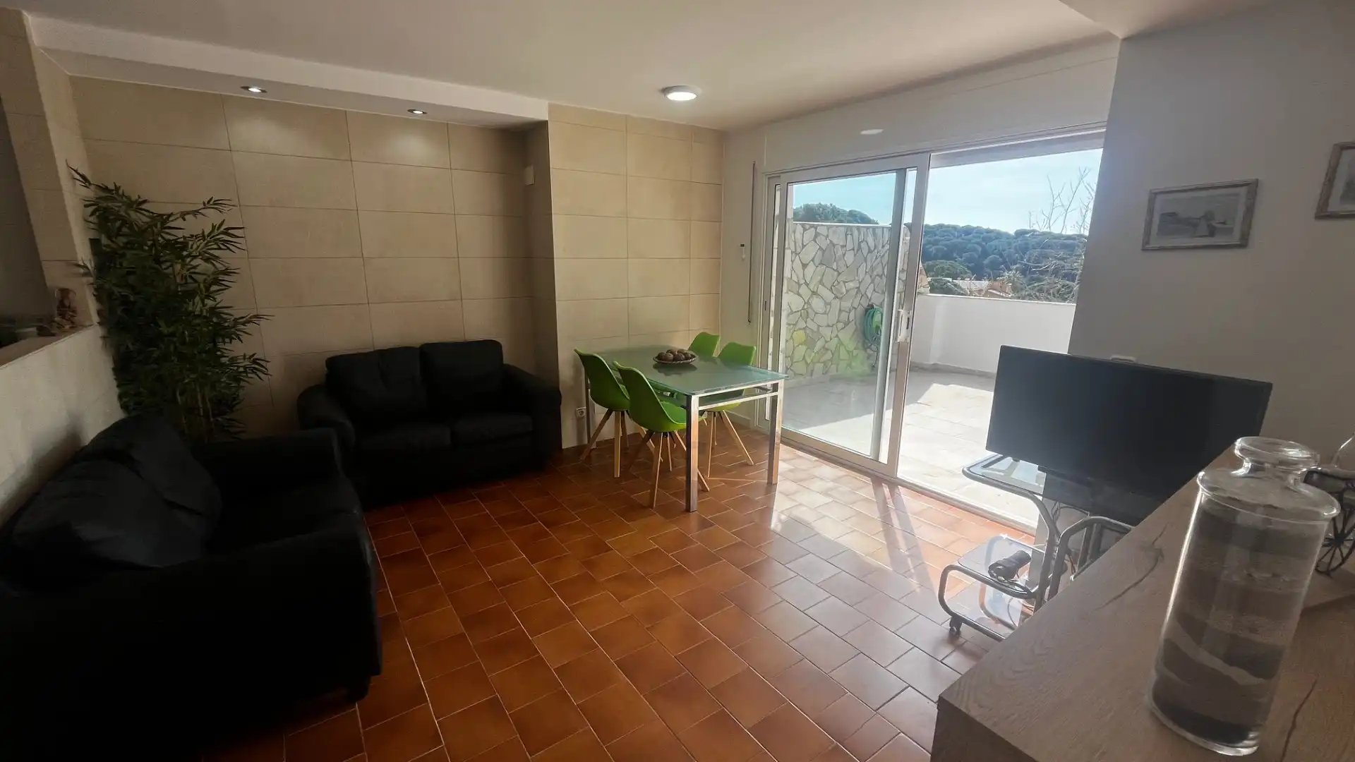 Wohnzimmer von Wohnungen zum Verkauf in Lloret de Mar mit Terrasse