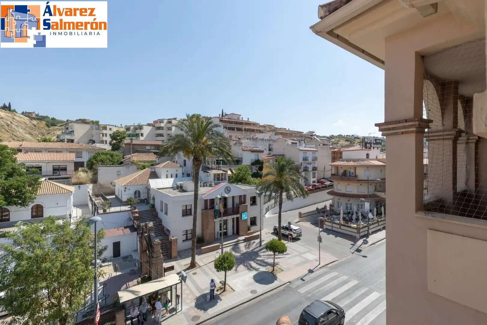 Vista exterior de Ático en venta en Cenes de la Vega con Terraza