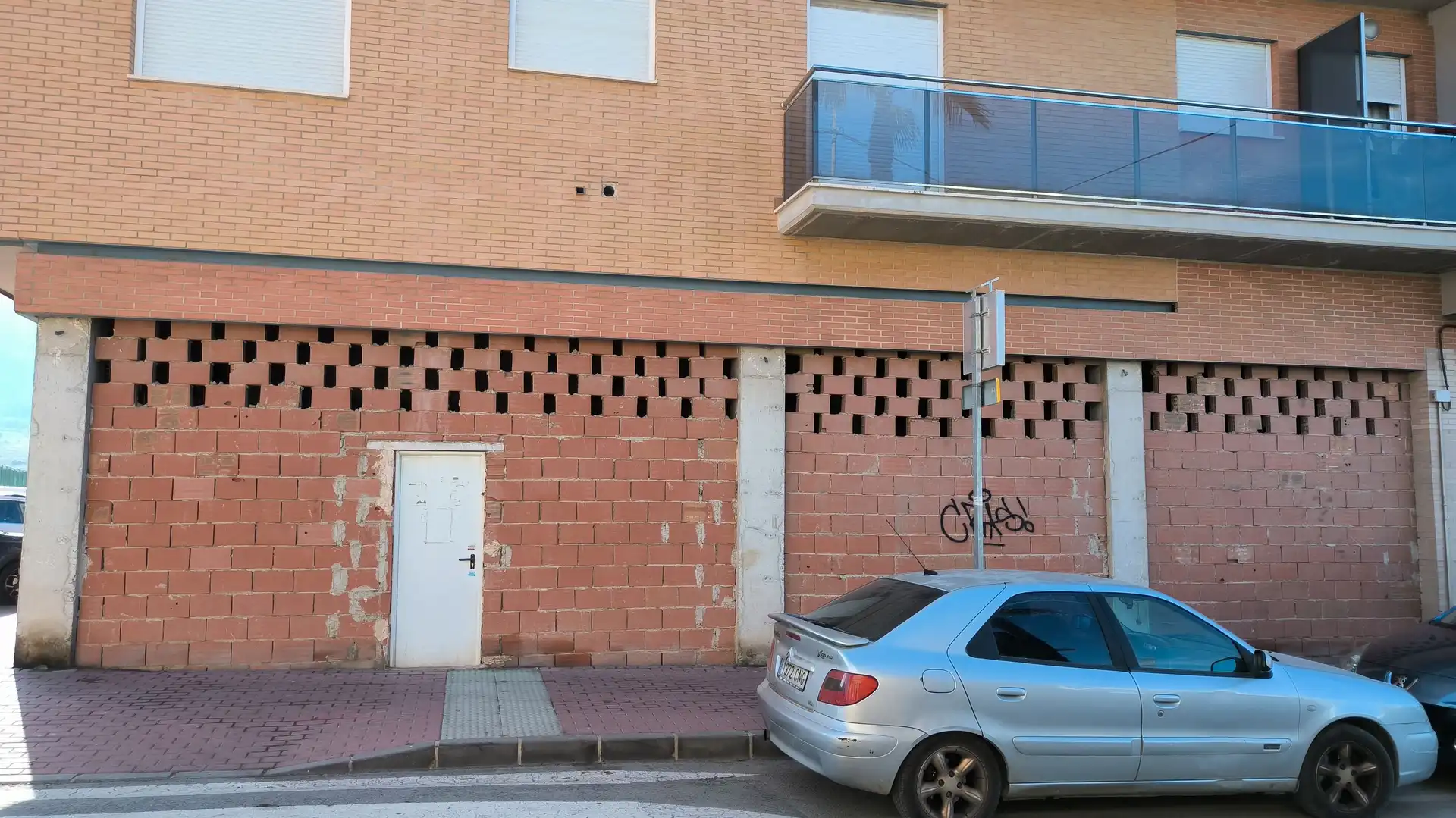 Vista exterior de Local de lloguer en Murcia